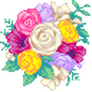花束　64X64チップ