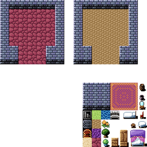 DQっぽい背景素材