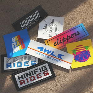 4WLC-UG Official Stickers 8枚セット