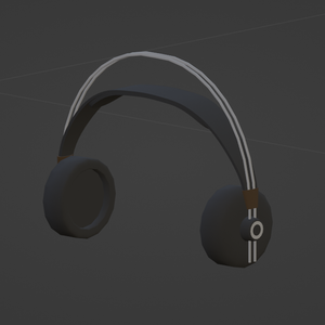 ヘッドホン 3Dモデル