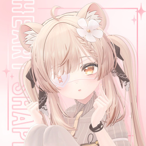 「 4アバター対応 」‧₊⁺ Heart shaped eye Mask ‧₊⁺ 缩略图 3