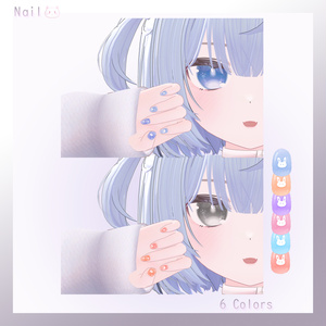 「真冬専用」EYEテクスチャ & ネイル ＆ Neko Coat 缩略图 3