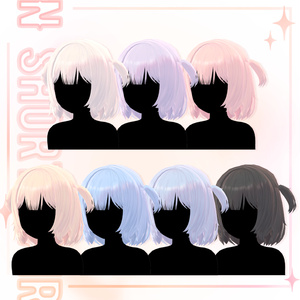 「 5アバター対応 」‧₊⁺ N Short Hair ‧₊⁺ 缩略图 4