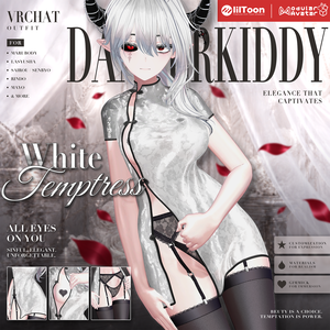 【25 アバター対応】 🤍 White Temptress