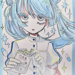 原画ポストカードno.7 - R1sach1 - BOOTH