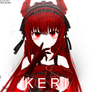 オリジナル3Dモデル(Keri)
