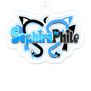 ロゴアクリルキーホルダー【SephiraPhileグッズ第二弾】