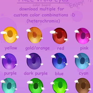 FREE Vroid eyes 