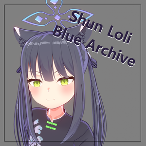 Little Shun Blue Archive! VRChat, VSeeFace Ready!