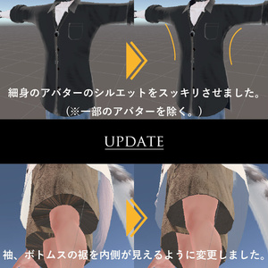 【UPDATE】Summer Comfort Wear -サマーコンフォートウェア-【複数アバター対応】 缩略图 4