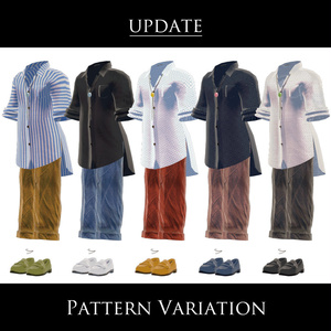 【UPDATE】Summer Comfort Wear -サマーコンフォートウェア-【複数アバター対応】 缩略图 3