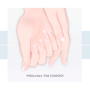Code001専用 MDollnail対応  セットアップ済みモデル 缩略图 2