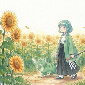 [Original] Postcard ~Sunflower~