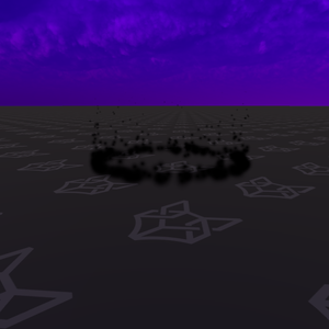 Simple Particle Halo