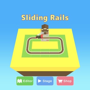 Sliding Rails - リアルタイムスライディングパズル