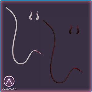 Demon Horn/Tail Set