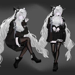 【FREE/無料】POSE SET×12 Model Style_虎の子 缩略图 5