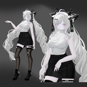 【FREE/無料】POSE SET×12 Model Style_虎の子 缩略图 6