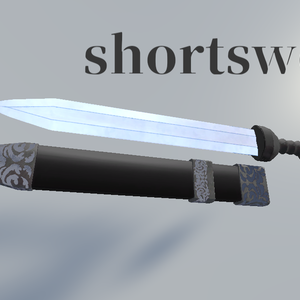 【3Dモデル】shortsword