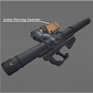 【3Dモデル】脚部パーツ/武器セット01 缩略图 4