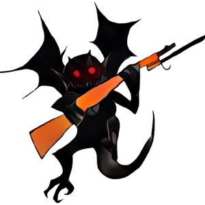 銃を持ったインプ