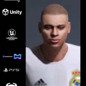 ⚽🔥 Rafael Torres — Elite Football 3D Athlete  🎮 Game Ready | VR Ready | Metaverse Ready