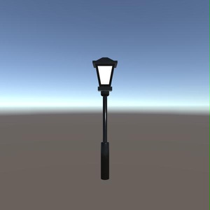 【Unity向け】シンプルな街灯
