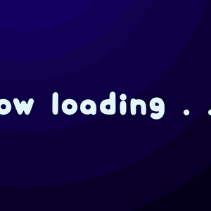 配信待機画面水底でゆらゆらと文字が出てくるNowloading