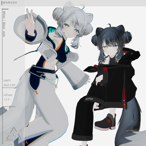 【MANUKA対応】White and Black Style