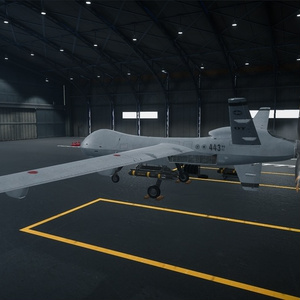 【Unity向け3D Model】無人航空機/UAV 格納庫付き アニメーション付き 缩略图 4