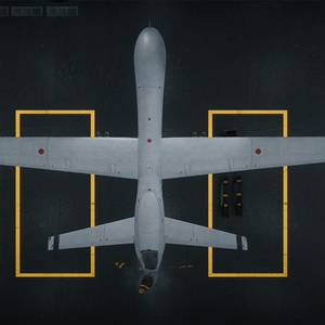 【Unity向け3D Model】無人航空機/UAV 格納庫付き アニメーション付き 缩略图 3