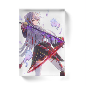 プレイマット：百鬼あやめ - u-sleeve - BOOTH