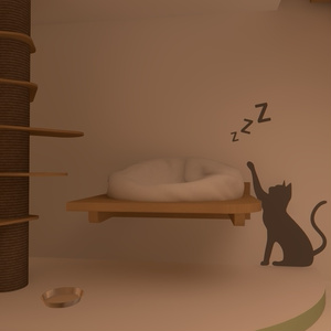 【VRC向けワールド】ごろにゃんハウス(クエスト/PC対応) 缩略图 4