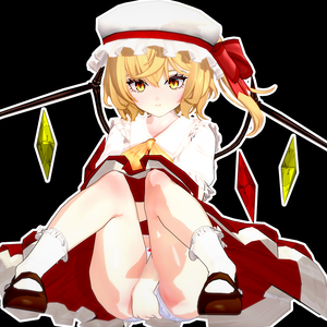 Koikatsu. Touhou.Flandre Scarlet.