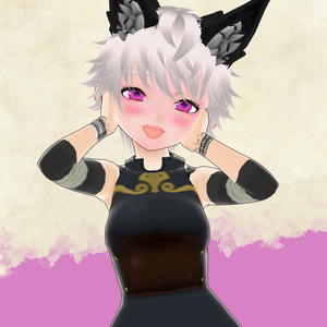 Black Wolf Ears