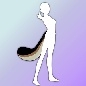 German Shepherd Tail [Rigged]