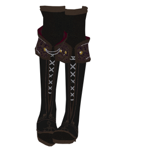 Victorian Boots Rigged