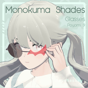 Monokuma Shades (Danganrompa) (VRC/SDK3) |  モノクマシェイズ（ダンガンロンパ） (VRC/SDK3)