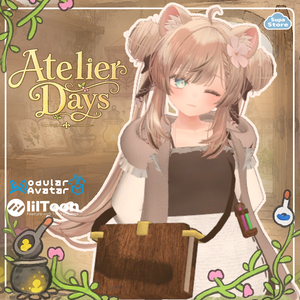 【16アバター対応】Atelier Days - アトリエ風ワークウェア -【VRChat衣装】