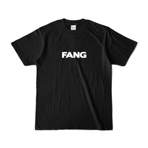 FANG 로고 블랙 T셔츠:타입 [Large]