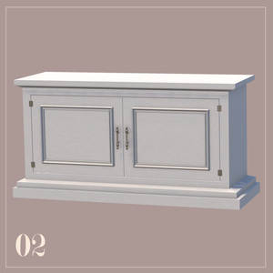 【3Dモデル】フレンチアンティーク家具【全9点】 缩略图 3