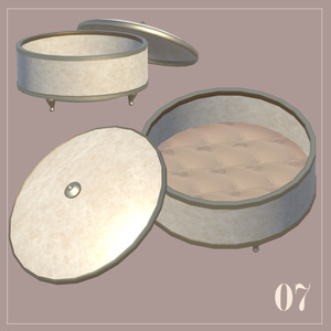 【3Dモデル】フレンチアンティーク家具【全9点】 缩略图 7