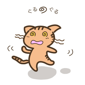 ニャンズのイラスト素材