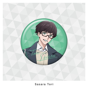 A3 卯月千景 イラスト缶バッジ - tsukimi-soba - BOOTH