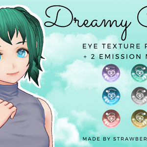 Dreamy Cloud Eye Texture