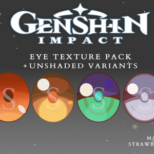 Genshin Impact Eye Pack #2