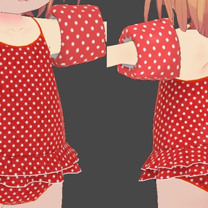 【3Dモデル】「こうめ」「おもち」ちゃん向け水着 缩略图 6