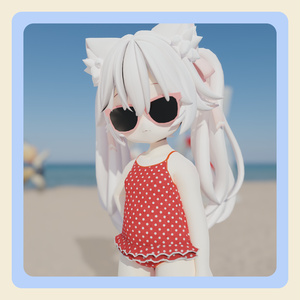 【3Dモデル】「mia -ミア-」ちゃん向け水着