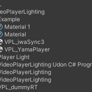 UMHL VideoPlayerLighting (VRChatワールド用ビデオライトギミック) 缩略图 4