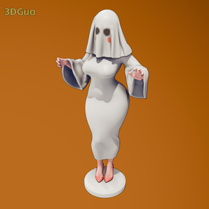 Spooky ghost girl